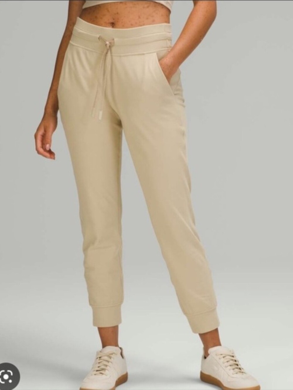Lululemon Ready To Rulu Pant 29" TAN SIZE 8